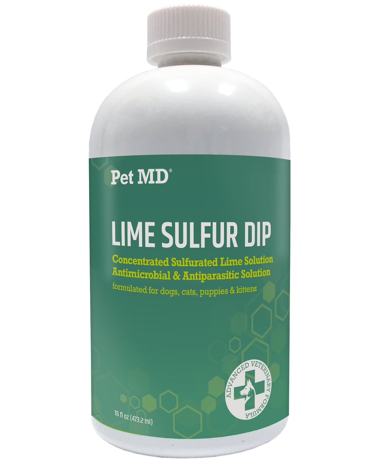 1-1 Pet MD Lime Sulfur Dip Pet Treatment, 16-oz bottle By Pet MD Online Shopping Pet Products