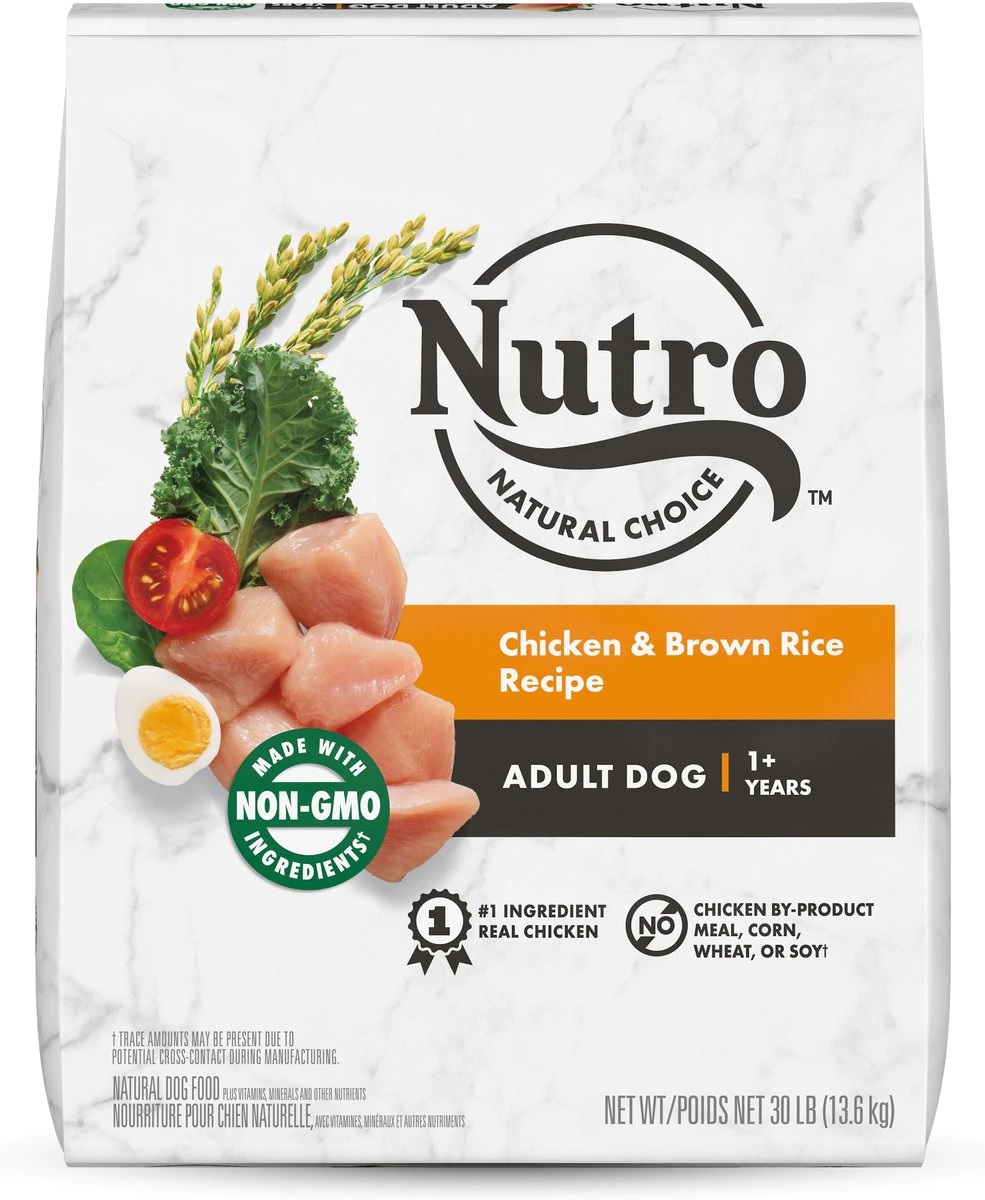 1-4 Nutro Natural Choice Adult Chicken & Brown Rice Recipe Dry Dog Food